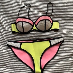 Adorable neoprene bikini!